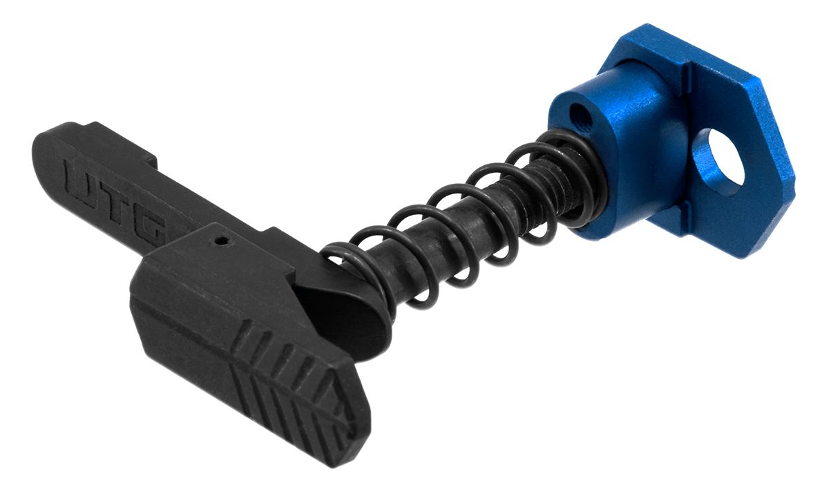 UTG® AR15 Ambidextrous Extended Magazine Release, Blue
