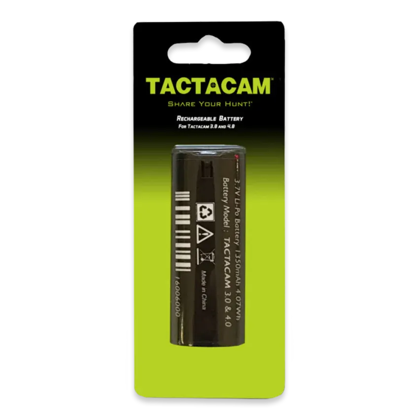 Tactacam Recharcheable Battery 3,7V 1350