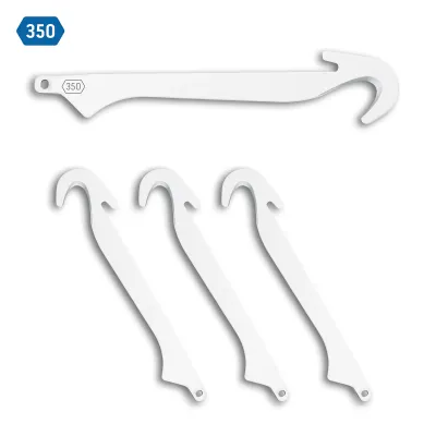 Outdoor Edge 3.5&quot; Gutting Replacement Blades 4-Pack