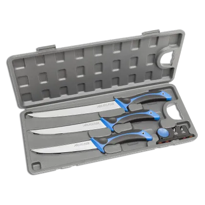 Outdoor Edge ReelFlex Pak 4-Piece Fillet Knife Set