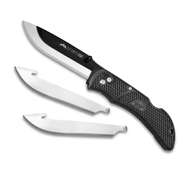 Outdoor Edge 3.5" Onyx EDC Replaceable Blade Carry Knife