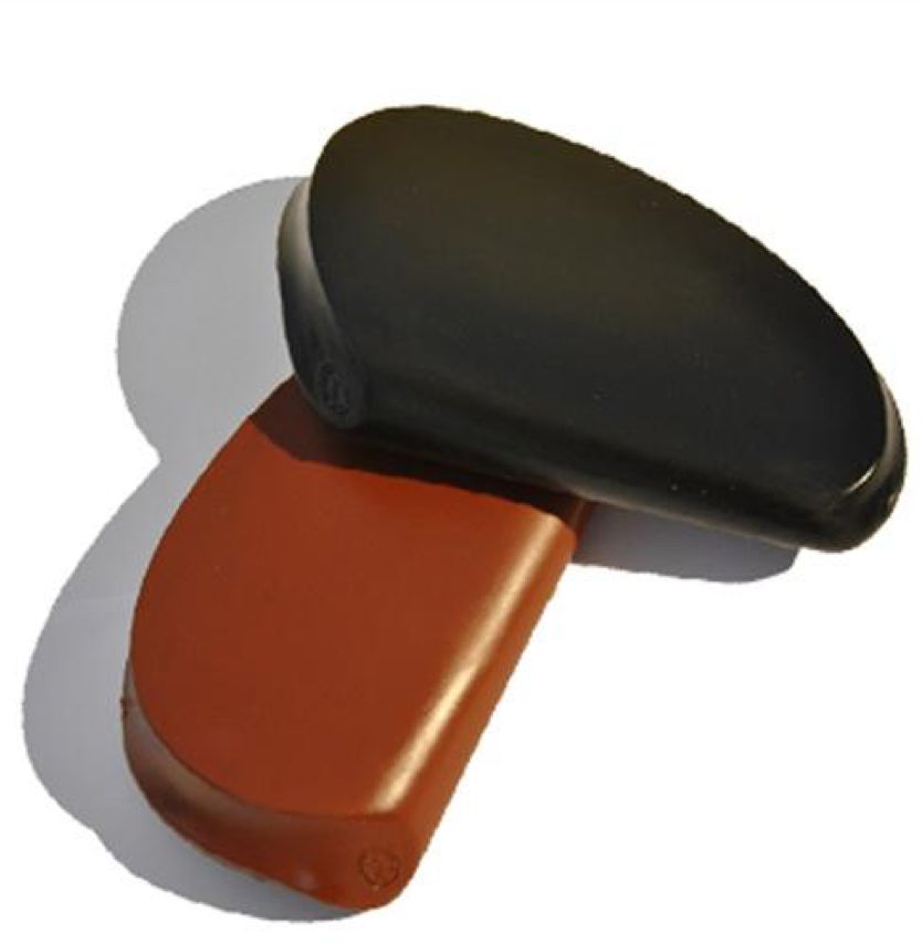 Cervellati Rubber Cheek Piece Brown