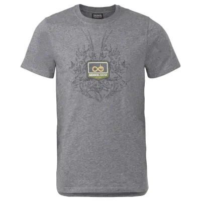 Merkel Gear T-Shirt WorldWide Grey XXL