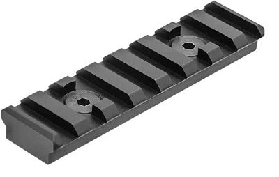 UTG Pro M-Lok 8-Slot Picatinny Rail Selection, Black