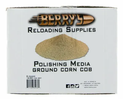 Berry's Corn Media 14/20 Grit 6Lbs Bag