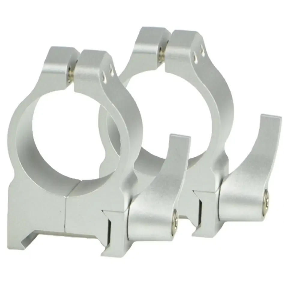 Warne 1" Med Qd Rings Ruger 77 (Quick Release)