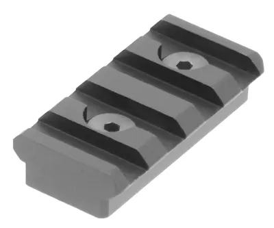 UTG PRO® 4-Slot Keymod Picatinny Rail Section, Black