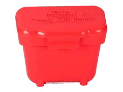 MTM Ammo Belt Pouch 22 LR Pellets Red