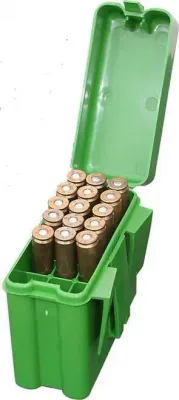 MTM Ammo Box Flip-Top Pocket Green