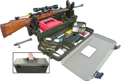 MTM Shooting Range Box Green