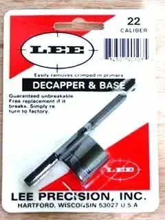LEE Decapper &amp; Base 30 Cal