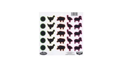 Birchwood Casey Target D/Bird M/Col Animal (1 Sheet)
