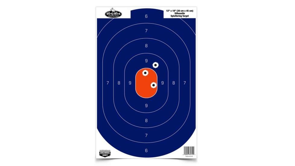 Birchwood Casey Target Darkotic 12X18 Sil Bio