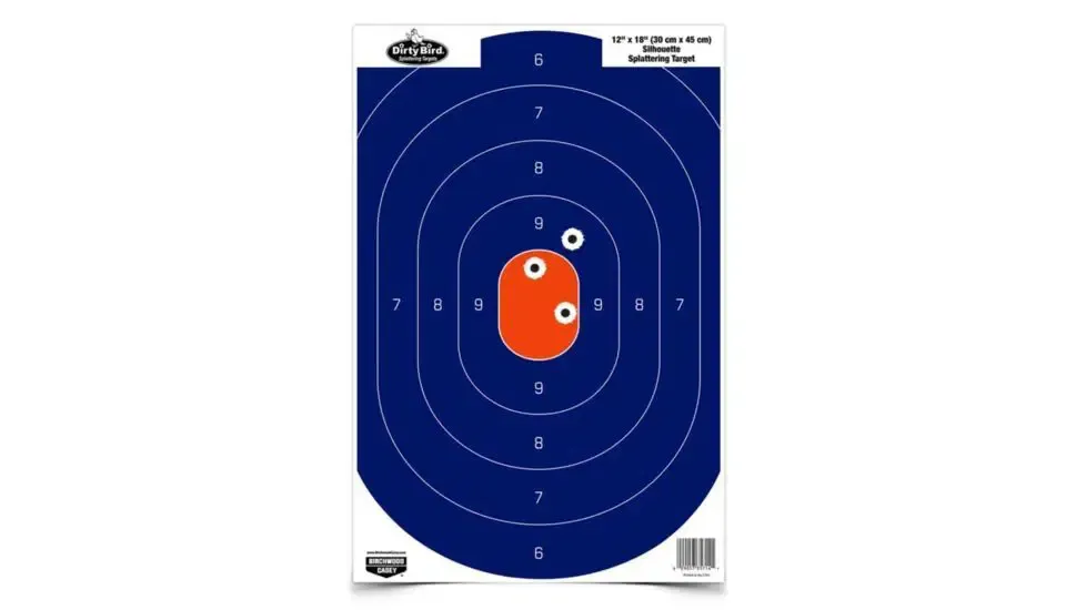Birchwood Casey Target Darkotic 12X18 Sil Bio