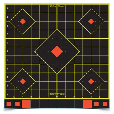 Birchwood Casey Target Shoot-N-C Sight-In 12  (1 Sheet)