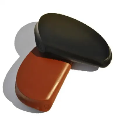 Cervellati Rubber Cheek Piece Brown