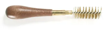 Stil Crin Brass Brush Wood Handle