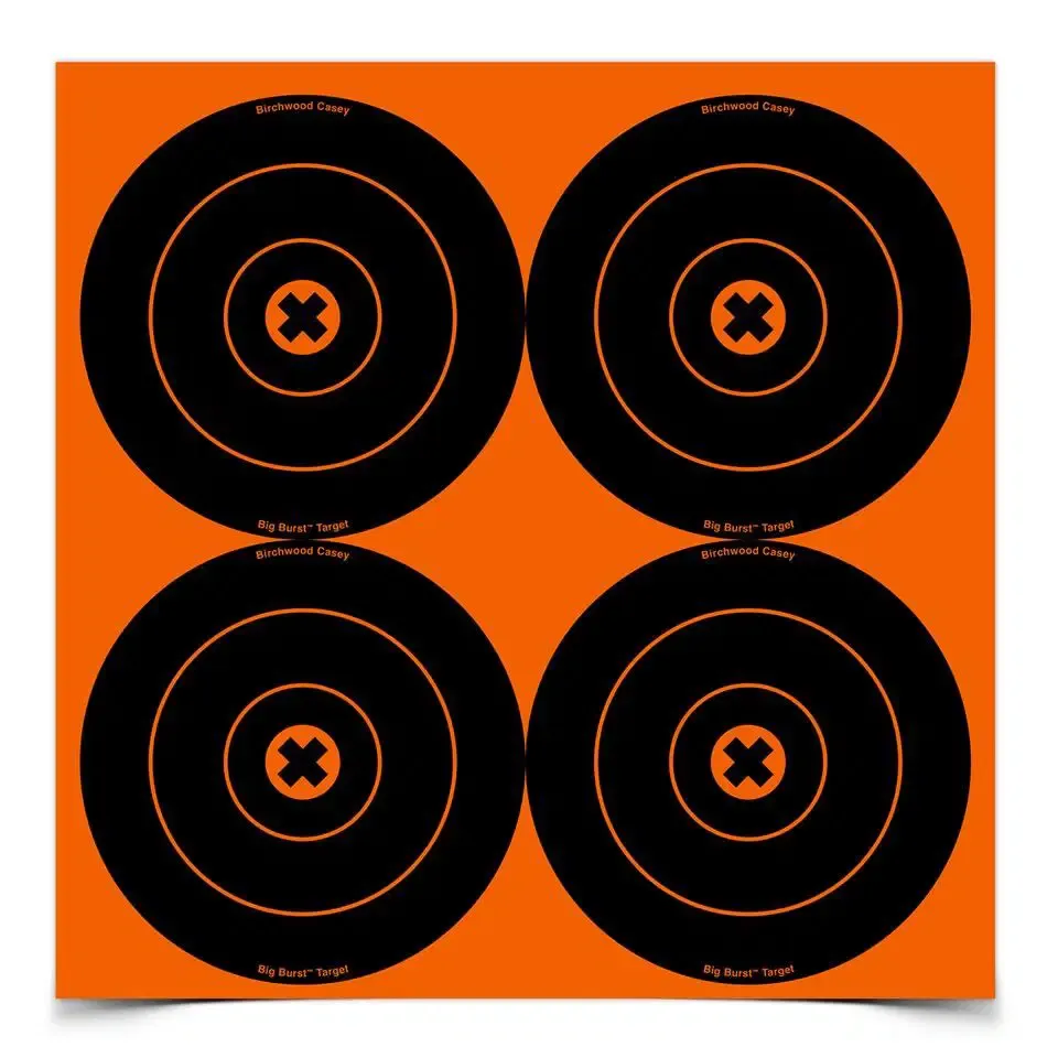 Birchwood Casey Big Burst 6" B/Eye Target (12)