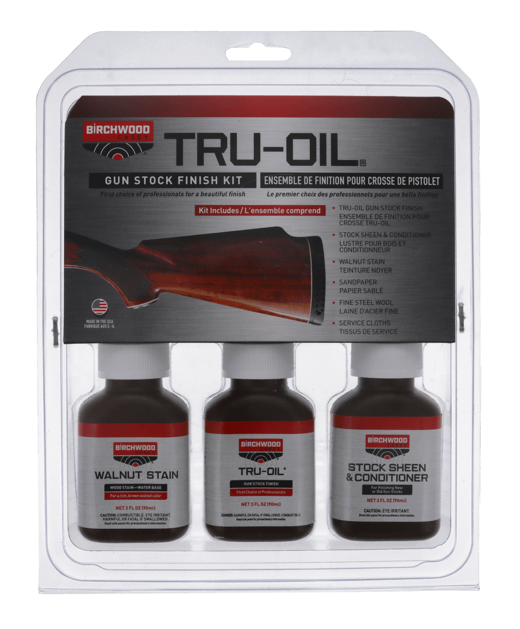 Birchwood Casey Tru-Oil Gun Stock Finish Kit