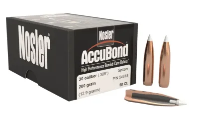 Nosler AccuBond 30Cal 200Gr Spitzer (50)