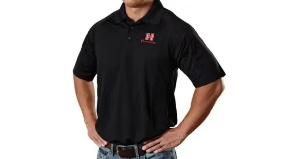 Hornady Polo Shirt Black.M/Large/Xl/Xxl