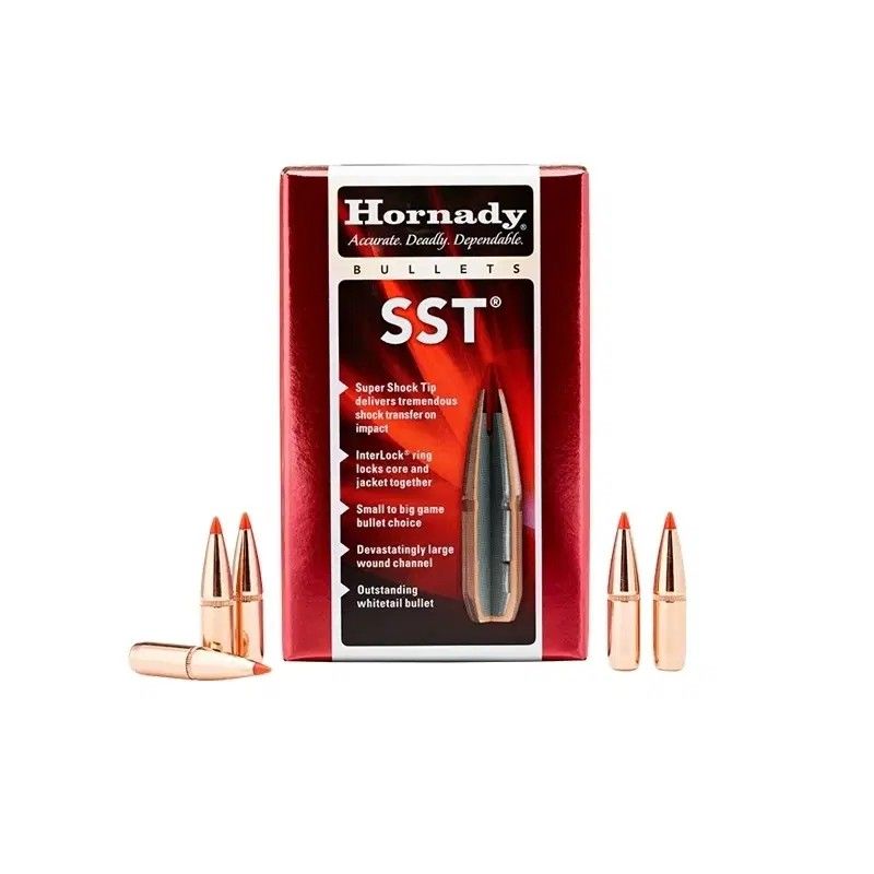 Hornady 30-125Gr SST Rifle Bullets (100)