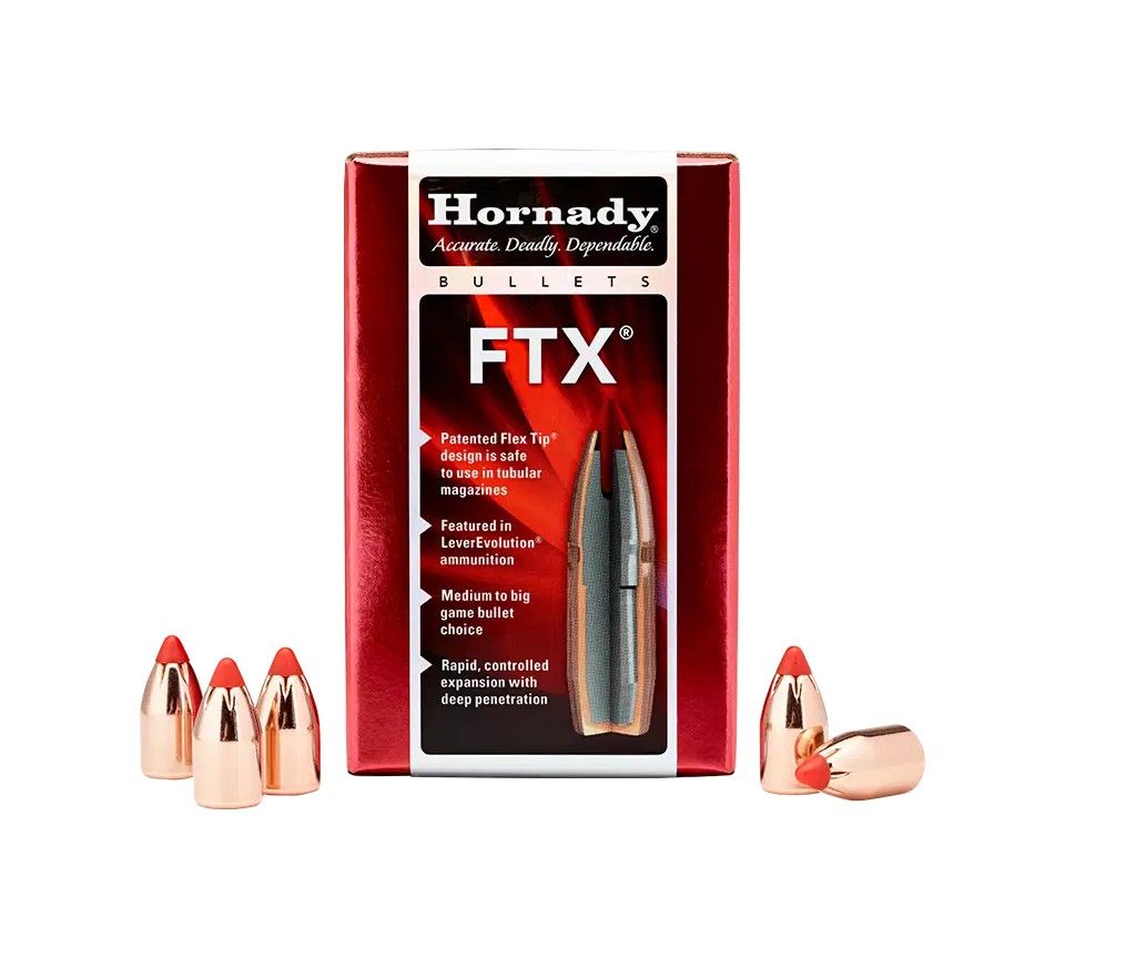 Hornady 32 Cal .321 170 gr InterLock FP - 100 Per Box