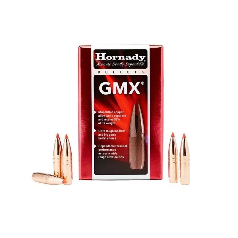 Hornady 338-185Gr GMX Bullets (50 Count)