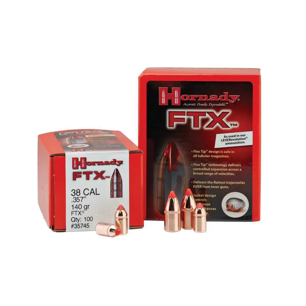Hornady 50-300Gr FTX Rifle Bullets