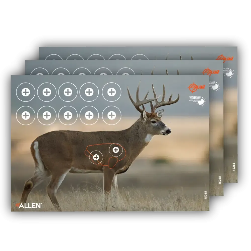 Allen EZ Aim Whitetail Splash Target 13x24" 3 Pack