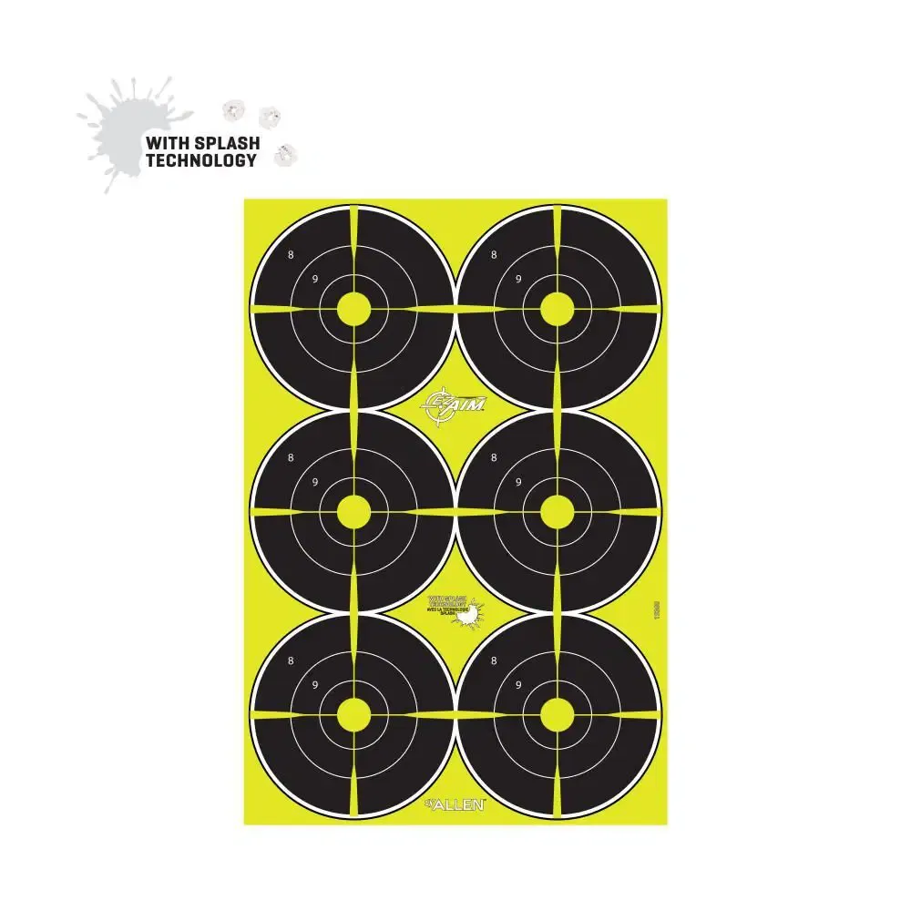 Allen EZ Aim 6 Spot Splash Target 12x18"