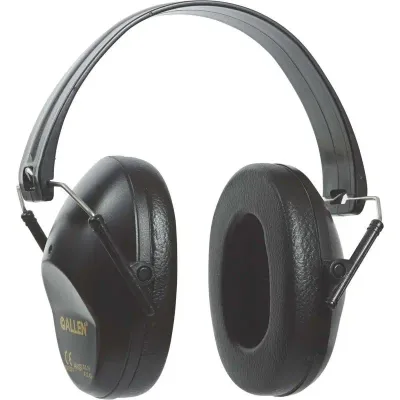 Allen Reaction Ear Muffs Low Pro Black