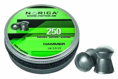 Norica Hammer 5.5mm (.22) 250 Pellets