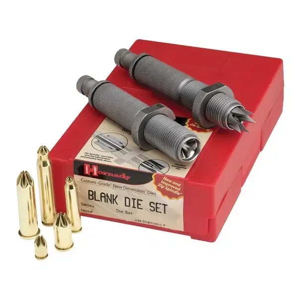 Hornady Blank Cartridge 2 Die Set .22-.45 Caliber