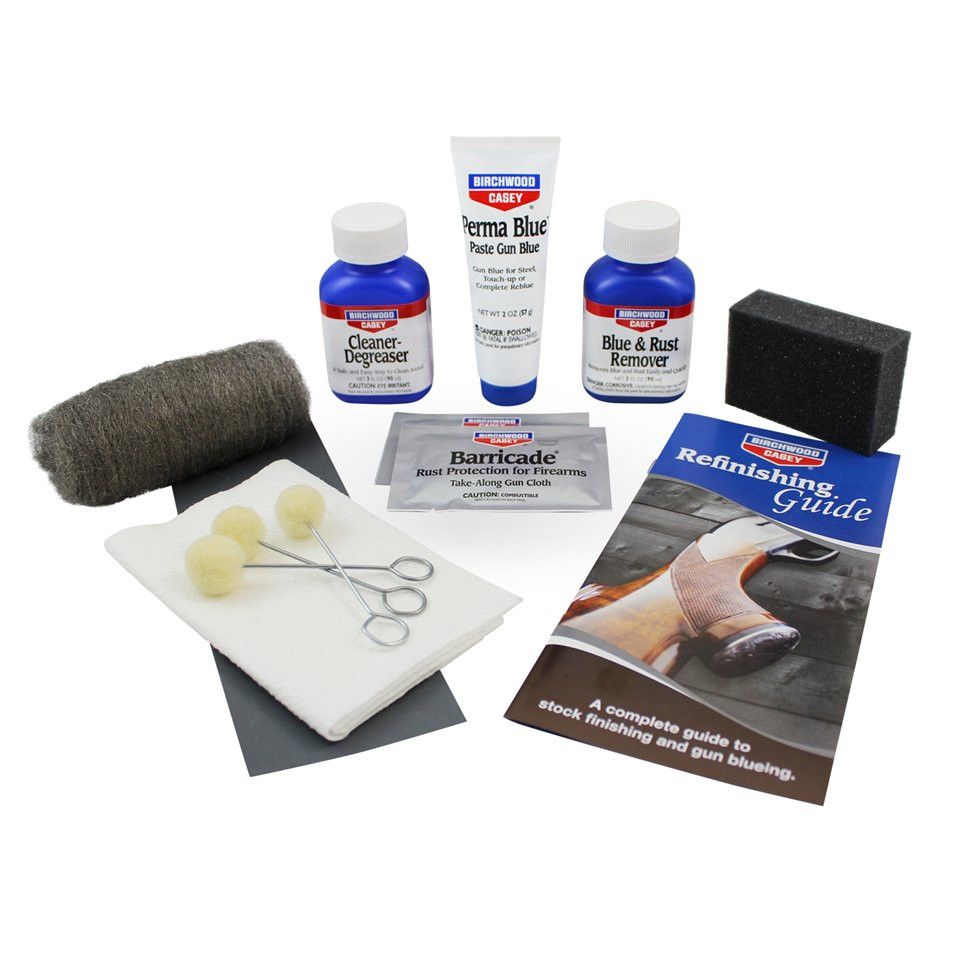 Birchwood Perma Blue Paste Gun Blue Kit