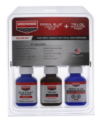 Birchwood Deluxe Blueing &amp; Stock Finish Kit