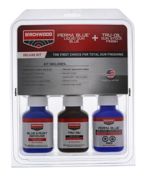Birchwood Deluxe Blueing &amp; Stock Finish Kit