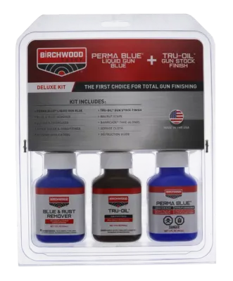 Birchwood Deluxe Blueing &amp; Stock Finish Kit
