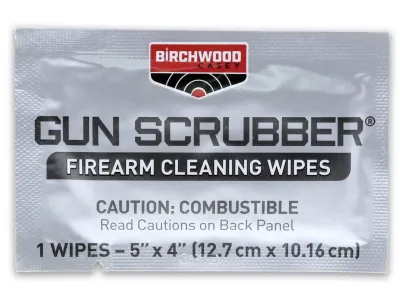 Birchwood Casey Gun Scrubber Firearm Cleaning Wipes