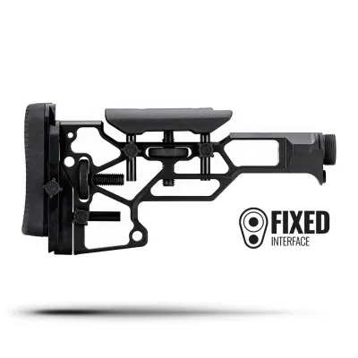 MDT SRS Standard Skeleton Rifle Buttstock - Cerakote Crimson Red