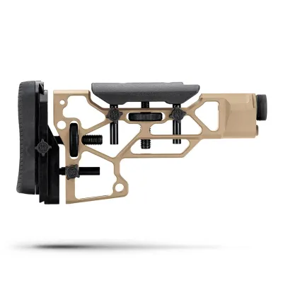 MDT SRS Short Standard Skeleton Rifle Buttstock - Cerakote FDE