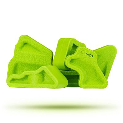 MDT Rubber Dampeners - SRS-XF Green