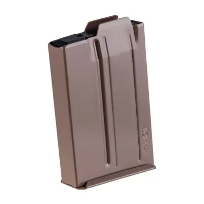 MDT 10 Round Metal Magazine with Binder Plate - .308 / 6.5 Creedmoor FDE
