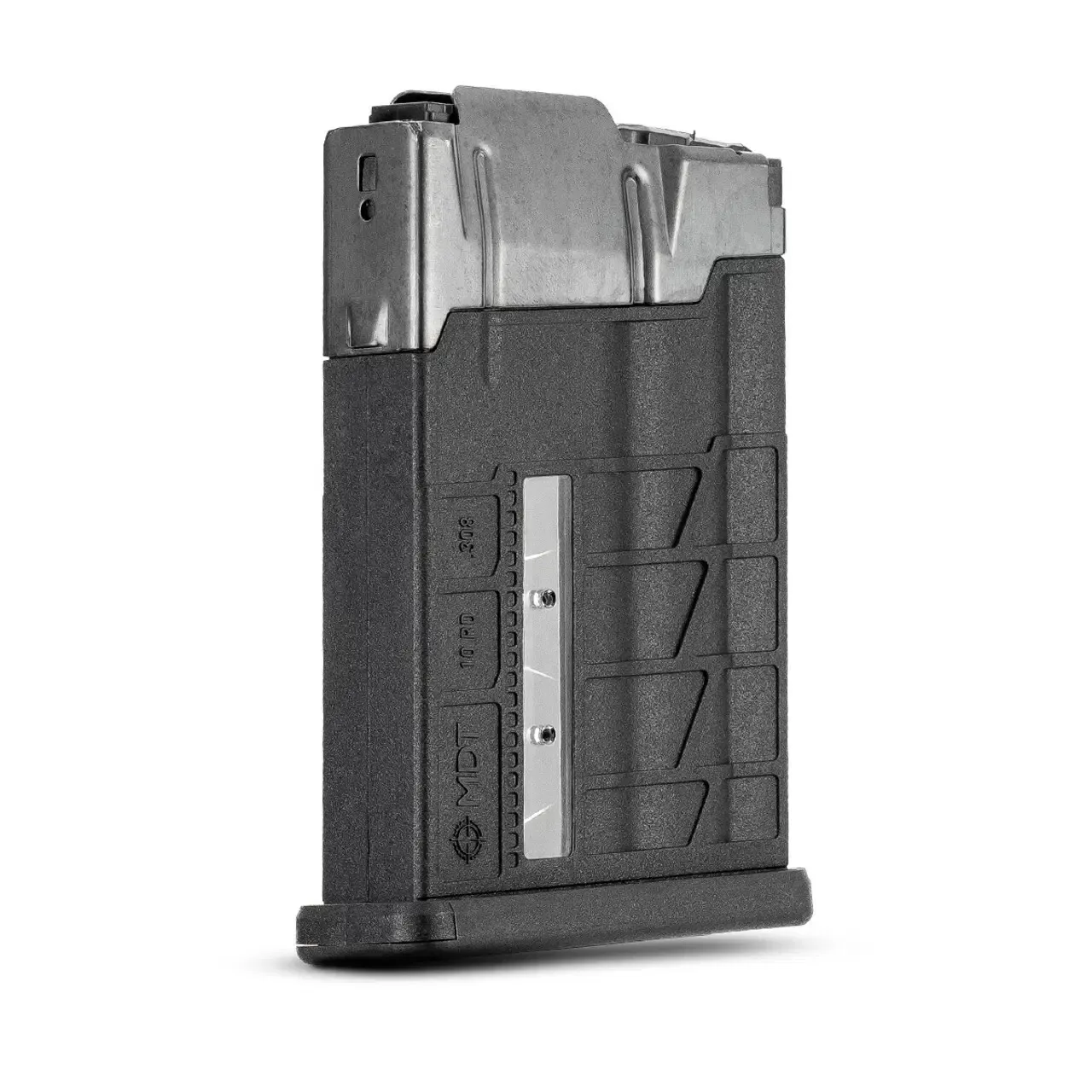MDT 10 Round Poly/Metal Magazine - .308 / 6.5 Creedmoor Black