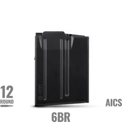 MDT 12 Round Metal Magazine - 6mm BR Black
