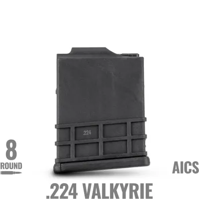 MDT 8 Round Polymer Magazine - .224 Valkyrie Black
