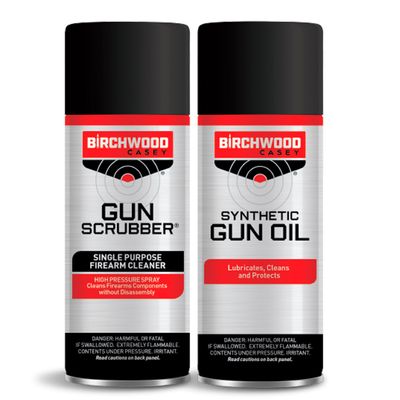 Birchwood Casey Gun Scrubber Synthetic Gun Oil Combo 1.25Oz Aero