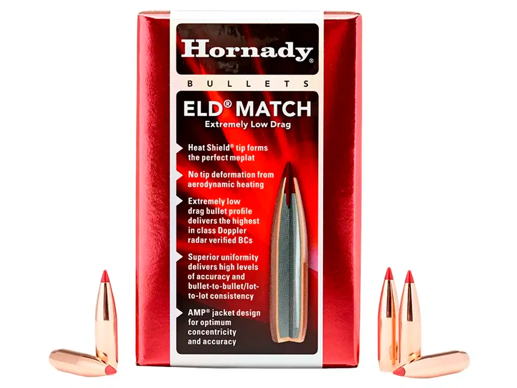 Hornady 30 Cal .308 195 gr ELD Match (100)
