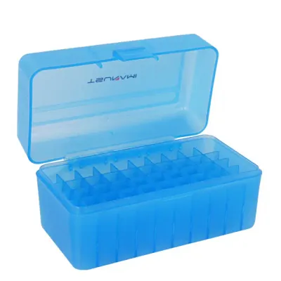 Tsunami Ammo Box 50 Medium Rifle Blue