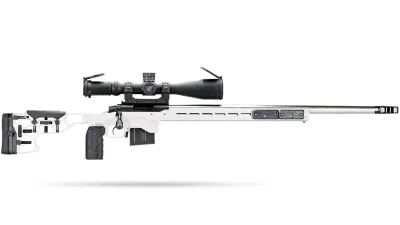 MDT ACC Premier Chassis System - Howa 1500 SA/Weatherby Vanguard SA (White)